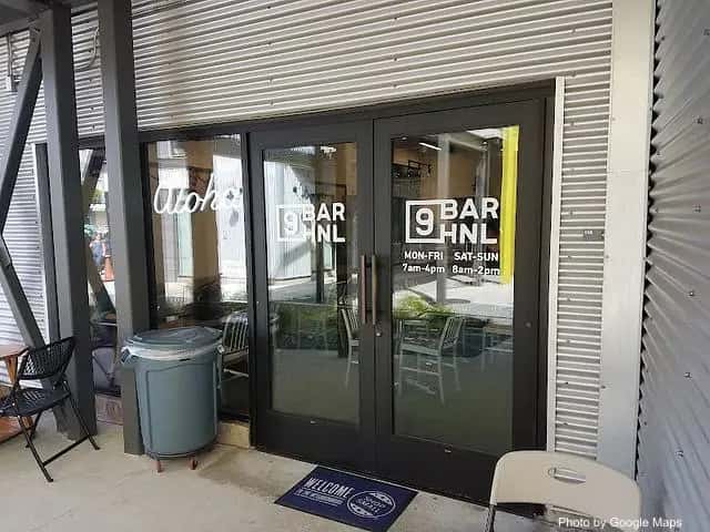 9Bar HNL — nearby restaurant on Oahu