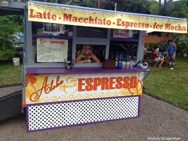 Aloha Espresso out-of-business — nearby restaurant on Oahu
