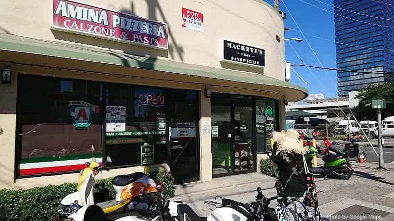 Amina Pizzeria LLC — nearby restaurant on Oahu