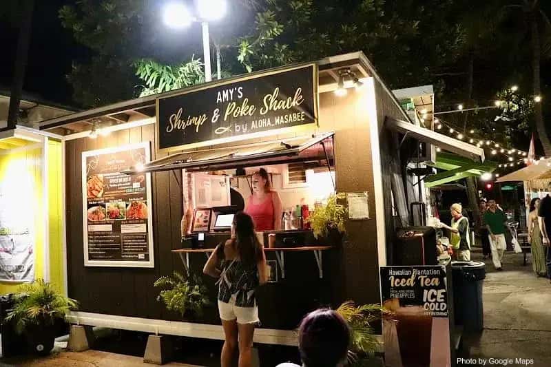 Amy's shrimp and poke shack — nearby restaurant on Oahu
