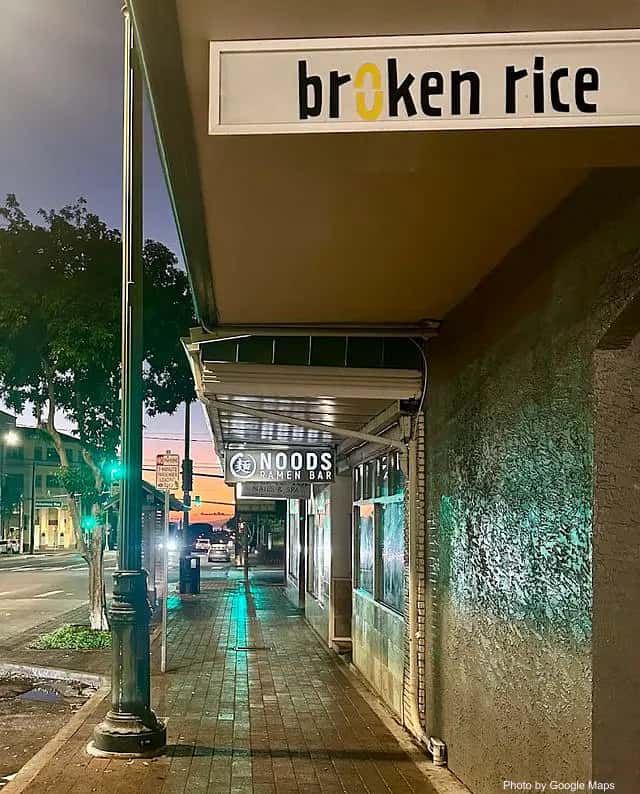 Broken Rice — nearby restaurant on Oahu