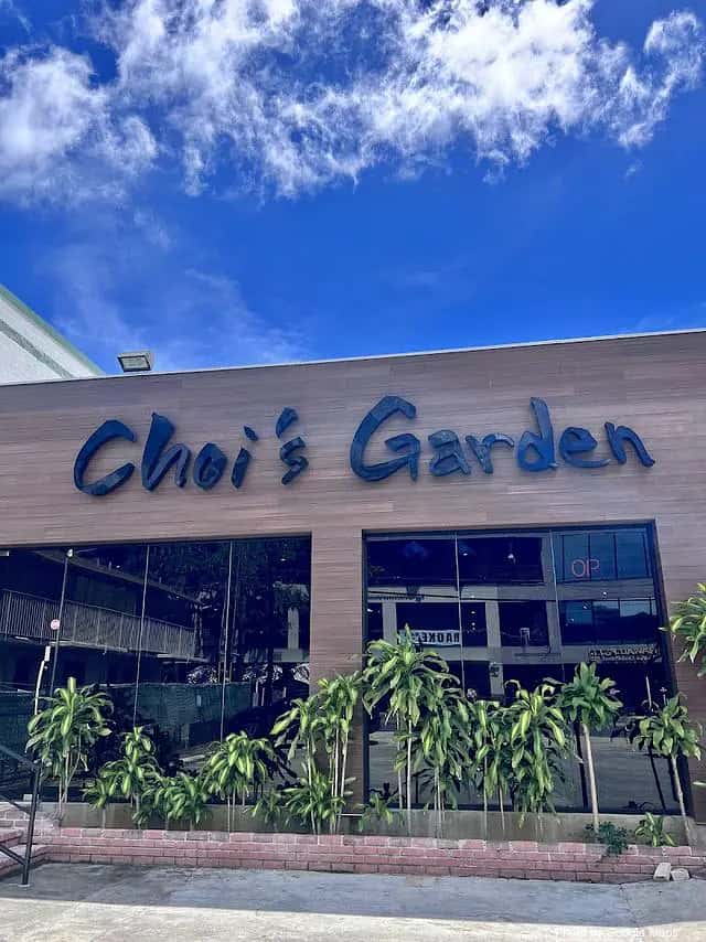 Choi’s Garden Korean bbq — nearby restaurant on Oahu