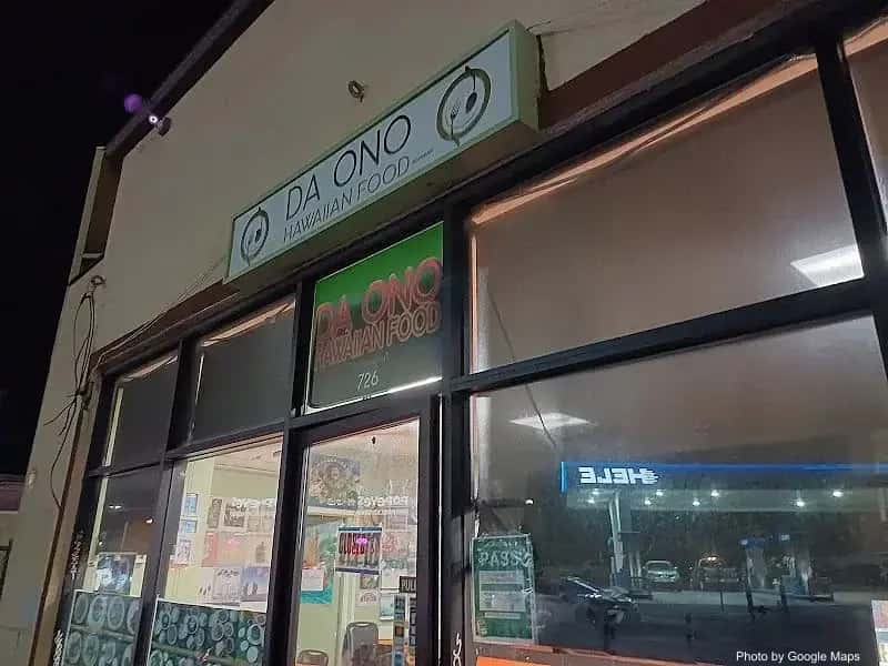 Da Ono Hawaiian Food — nearby restaurant on Oahu