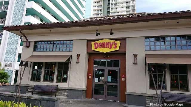 Denny's Restaurant — nearby restaurant on Oahu
