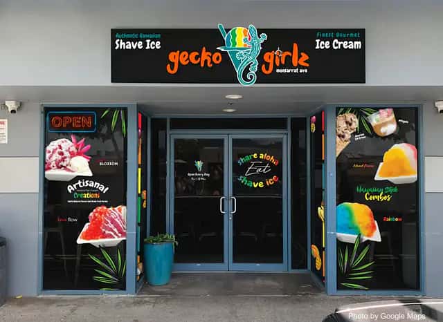 Gecko Girlz Shave Ice and Ice Cream Shop - Waikiki, Hawaii — nearby restaurant on Oahu