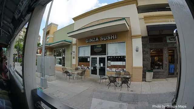 Ginza Sushi — nearby restaurant on Oahu