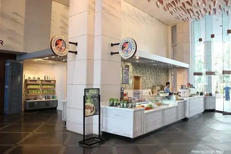 Honolulu Coffee at Prince Waikiki — nearby restaurant on Oahu