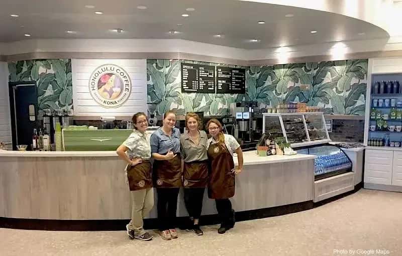 Honolulu Coffee at Sheraton Waikiki — nearby restaurant on Oahu