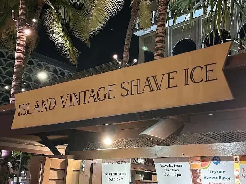 Island Vintage Shave Ice - Royal Hawaiian — nearby restaurant on Oahu
