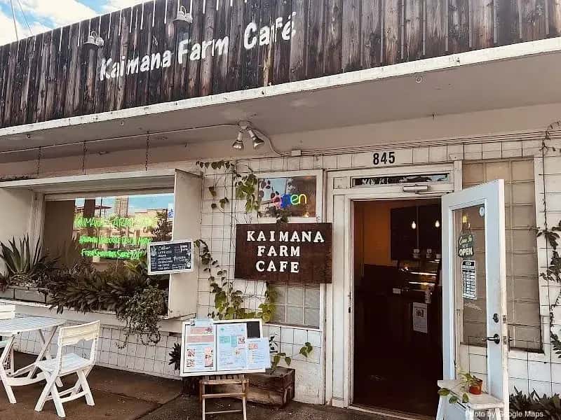 Kaimana Farm Cafe — nearby restaurant on Oahu