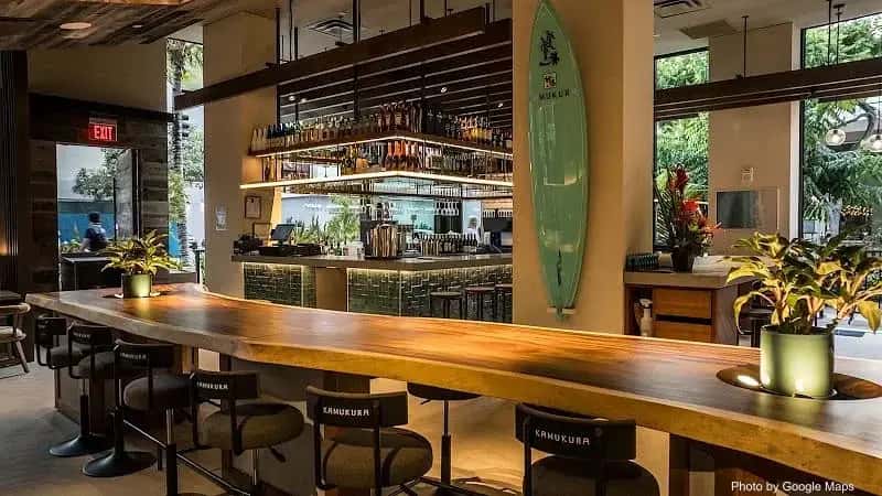 Kamukura Surf + Dine — nearby restaurant on Oahu