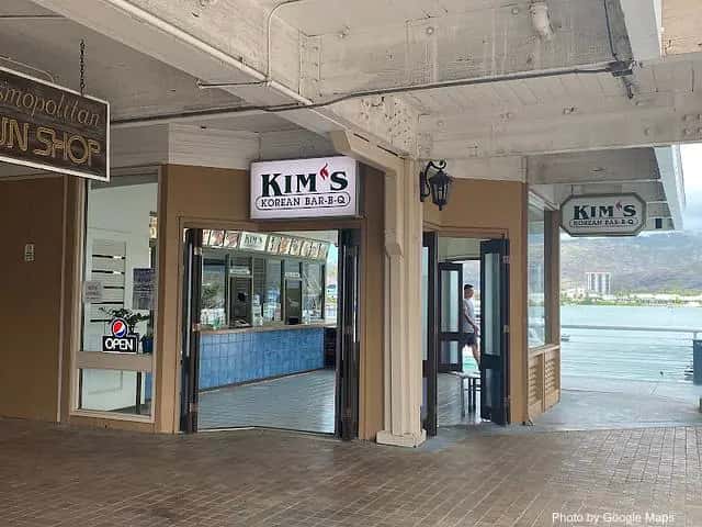 Kim’s Korean BBQ — nearby restaurant on Oahu