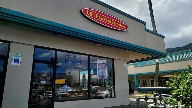L&L Hawaiian Barbecue — nearby restaurant on Oahu
