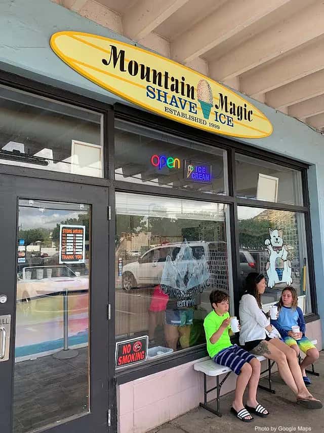 Mountain Magic Shave Ice — nearby restaurant on Oahu