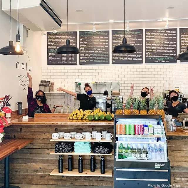 Nalu Health Bar & Cafe — nearby restaurant on Oahu