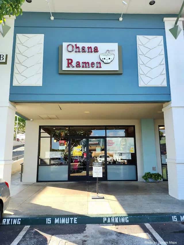 Ohana Ramen — nearby restaurant on Oahu