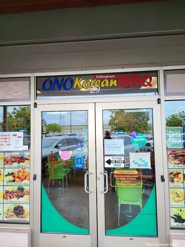 Ono Korean BBQ — nearby restaurant on Oahu