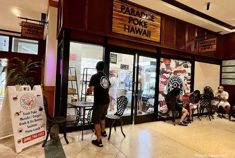 Paradise Poke Hawaii at Ilikai — nearby restaurant on Oahu