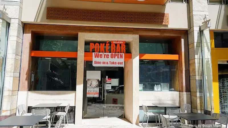Poké Bar — nearby restaurant on Oahu