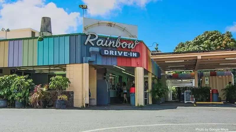 Rainbow Drive-In — nearby restaurant on Oahu