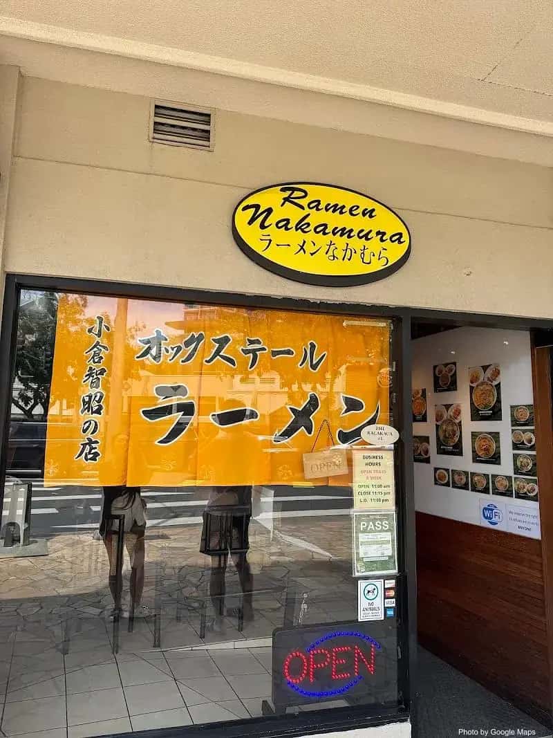 Ramen Nakamura — nearby restaurant on Oahu