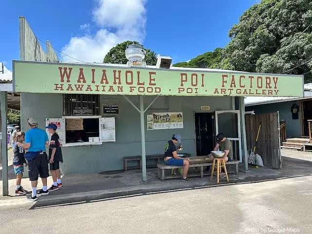 Waiahole Poi Factory — nearby restaurant on Oahu