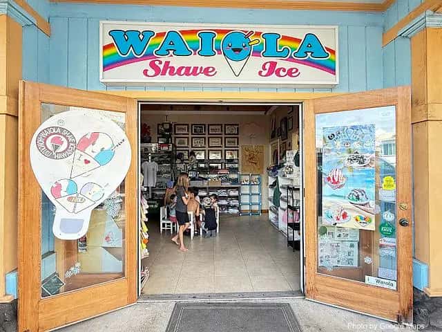 Waiola Shave Ice — nearby restaurant on Oahu