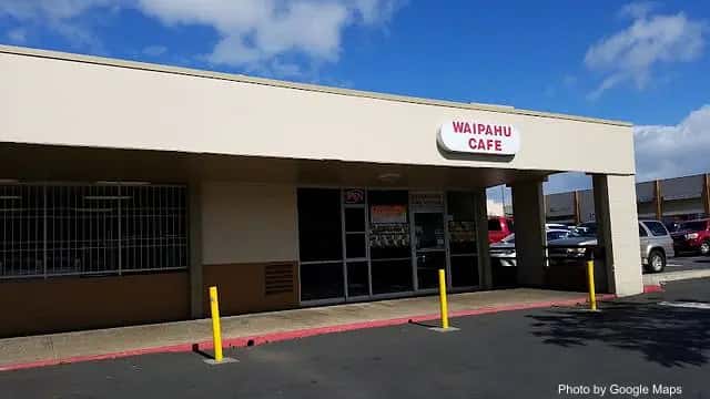 Waipahu Cafe — nearby restaurant on Oahu