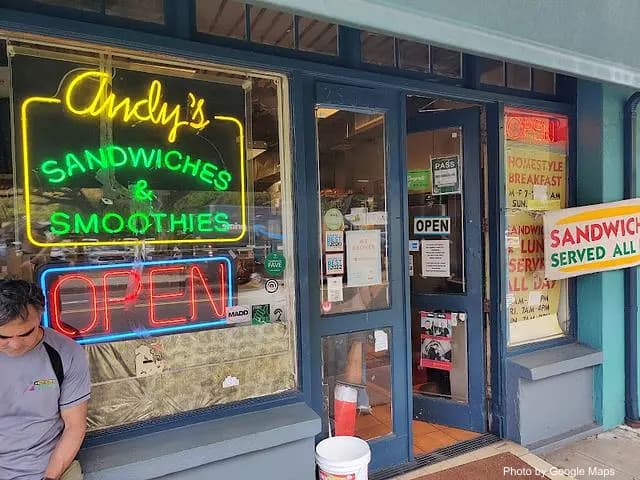 Andy's Sandwiches & Smoothies - Restaurant on Oahu, Hawaii | NateEatsHawaii food review and recommendations