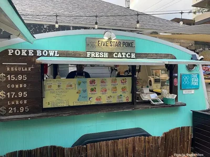 Five Star Poke - Photo 3 of 6 | NateEatsHawaii restaurant gallery and food photos from Oahu, Hawaii