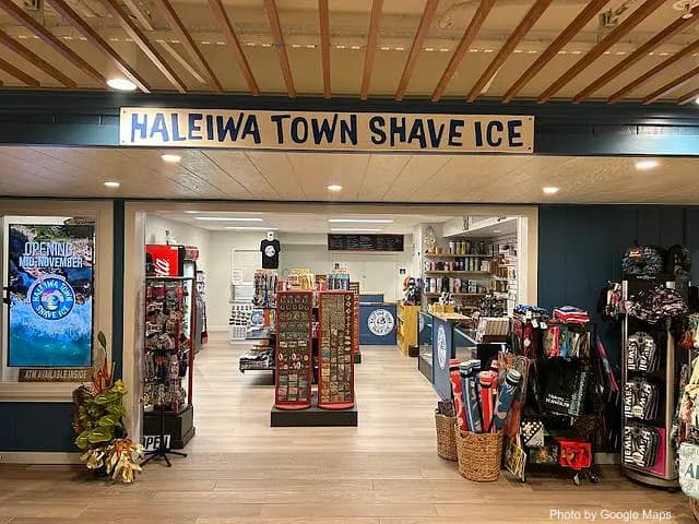 Haleiwa Town Shave Ice - Food Store on Oahu, Hawaii | NateEatsHawaii food review and recommendations