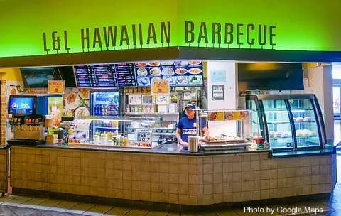 L&L Hawaiian Barbecue - Photo 2 of 4 | NateEatsHawaii restaurant gallery and food photos from Oahu, Hawaii