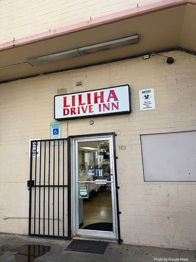 Liliha Drive Inn - Hawaiian Restaurant on Oahu, Hawaii | NateEatsHawaii food review and recommendations