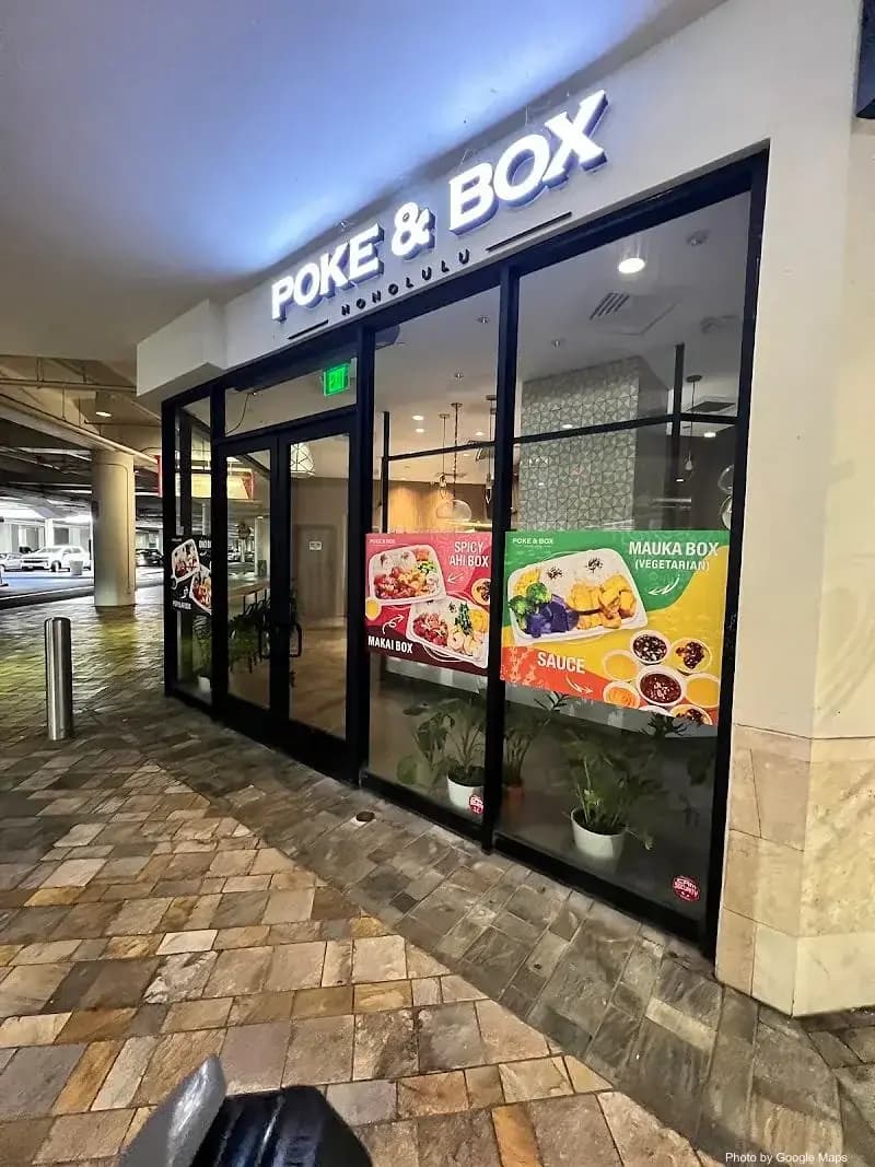 Poke & Box - Fast Food Restaurant on Oahu, Hawaii | NateEatsHawaii food review and recommendations
