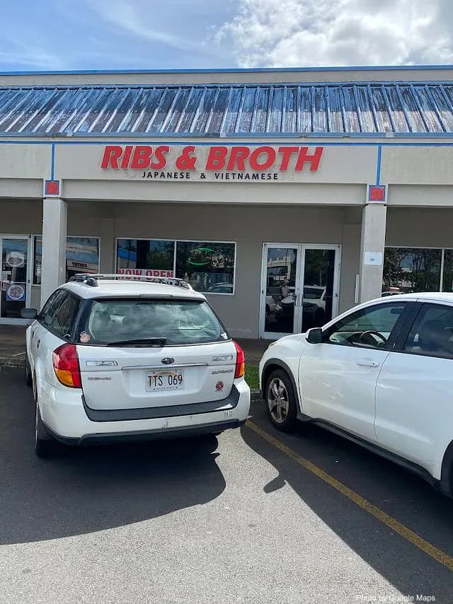 Ribs & Broth Wahiawa - Restaurant on Oahu, Hawaii | NateEatsHawaii food review and recommendations