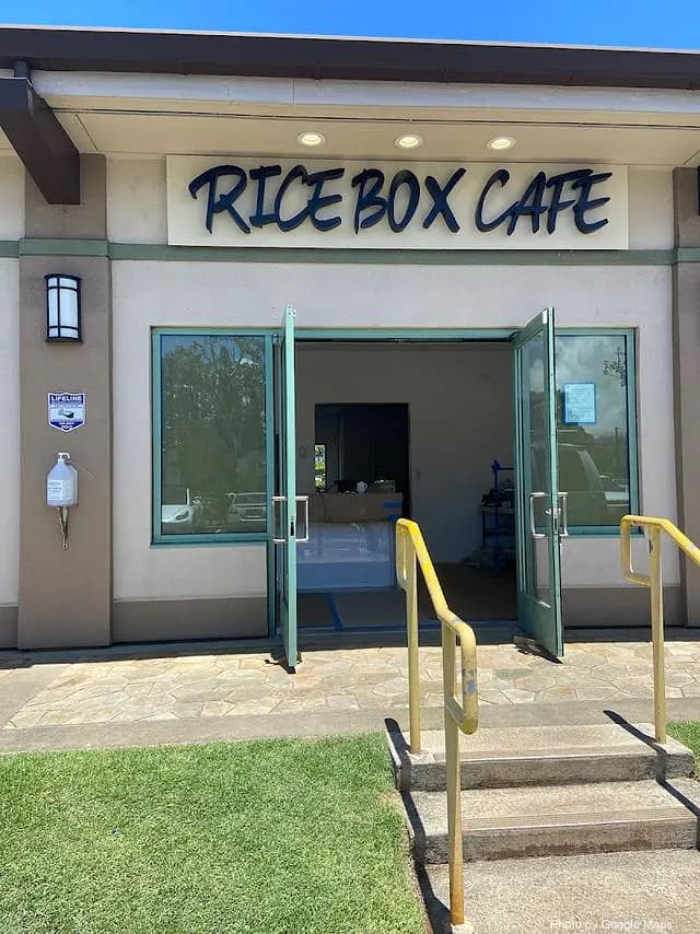 Rice Box Cafe - Restaurant on Oahu, Hawaii | NateEatsHawaii food review and recommendations