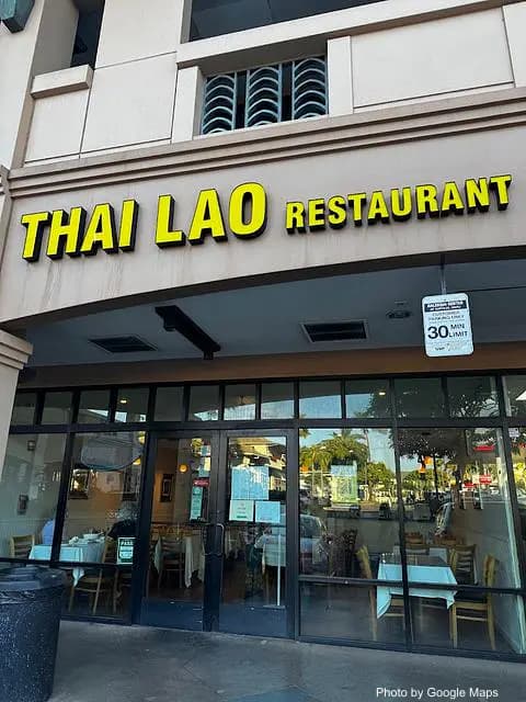 Thai Lao Restaurant - Photo 2 of 4 | NateEatsHawaii restaurant gallery and food photos from Oahu, Hawaii
