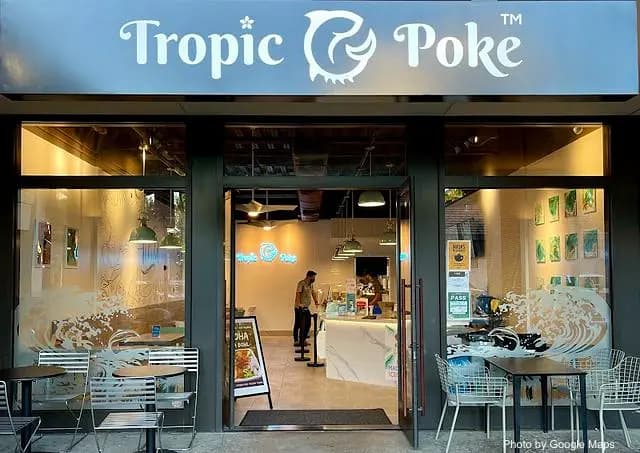 Tropic Poke - Hawaiian Restaurant on Oahu, Hawaii | NateEatsHawaii food review and recommendations