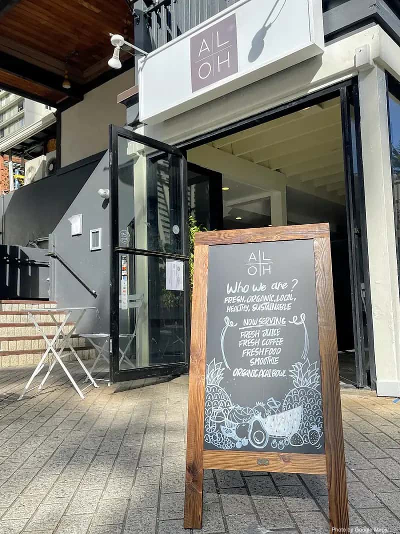ALOH Health Bar & Cafe — nearby restaurant on Oahu