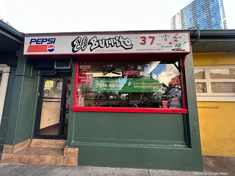 El Burrito - Mexican Restaurant on Oahu, Hawaii | NateEatsHawaii food review and recommendations