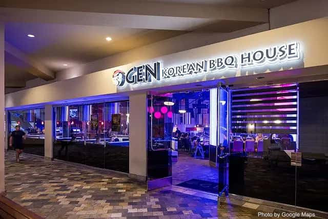 Gen Korean BBQ House — nearby restaurant on Oahu