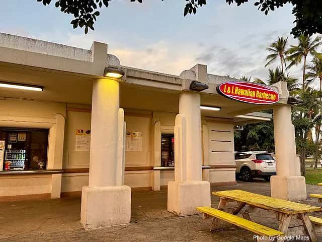 L&L Hawaiian Barbecue — nearby restaurant on Oahu