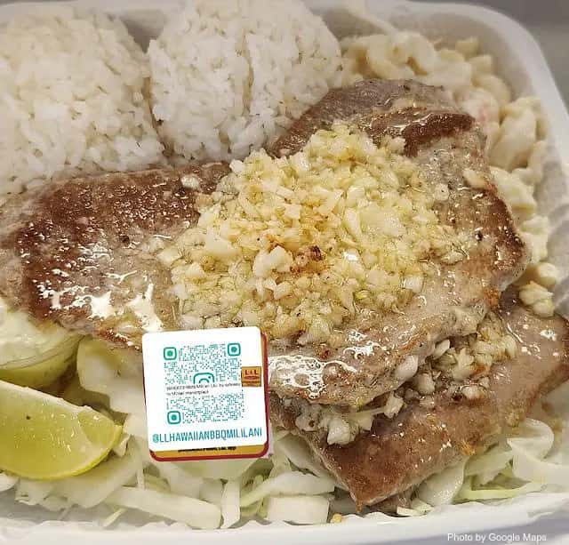 L&L Hawaiian Barbecue — nearby restaurant on Oahu