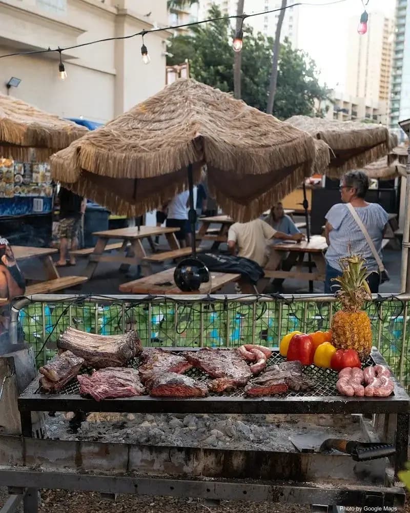La Plena BBQ - Food Court on Oahu, Hawaii | NateEatsHawaii food review and recommendations