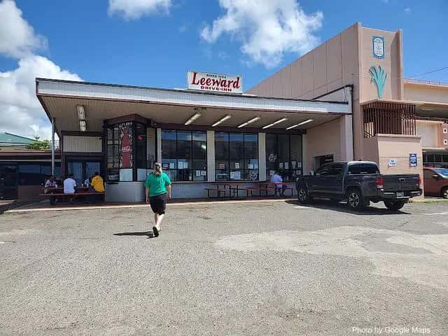 Leeward Drive-Inn — nearby restaurant on Oahu