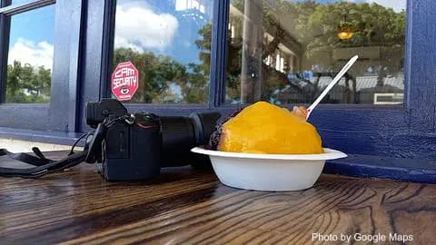 Monsarrat Shave Ice Natural Organic Fruit - Photo 3 of 4 | NateEatsHawaii restaurant gallery and food photos from Oahu, Hawaii