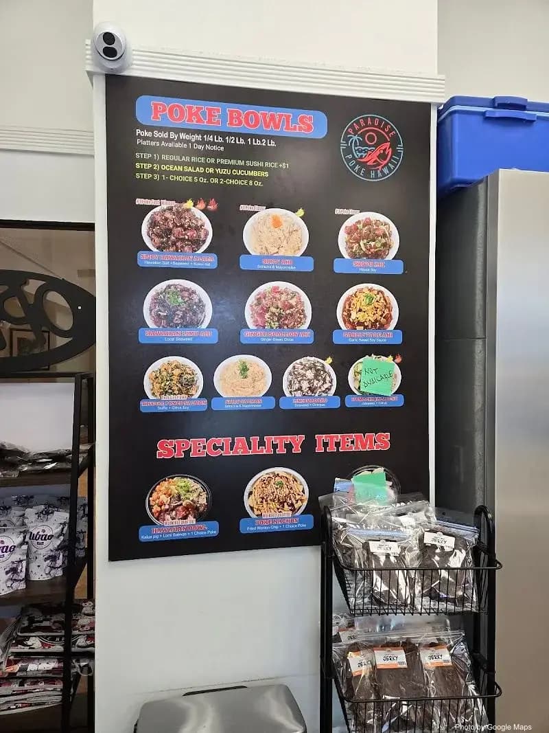 Paradise Poke Hawaii at Ilikai - Photo 3 of 6 | NateEatsHawaii restaurant gallery and food photos from Oahu, Hawaii