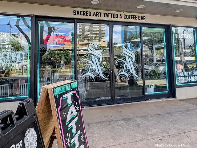 Sacred Art Tattoo and Coffee Bar - Cafe on Oahu, Hawaii | NateEatsHawaii food review and recommendations