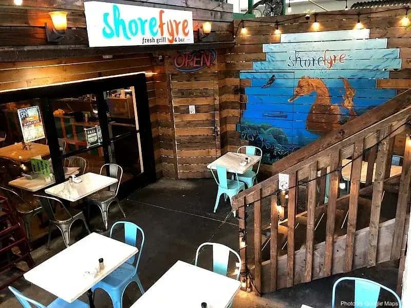 Shorefyre Beach Bar + Grill — nearby restaurant on Oahu