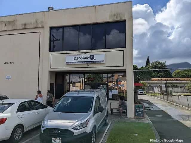 Café Kalawe — nearby restaurant on Oahu